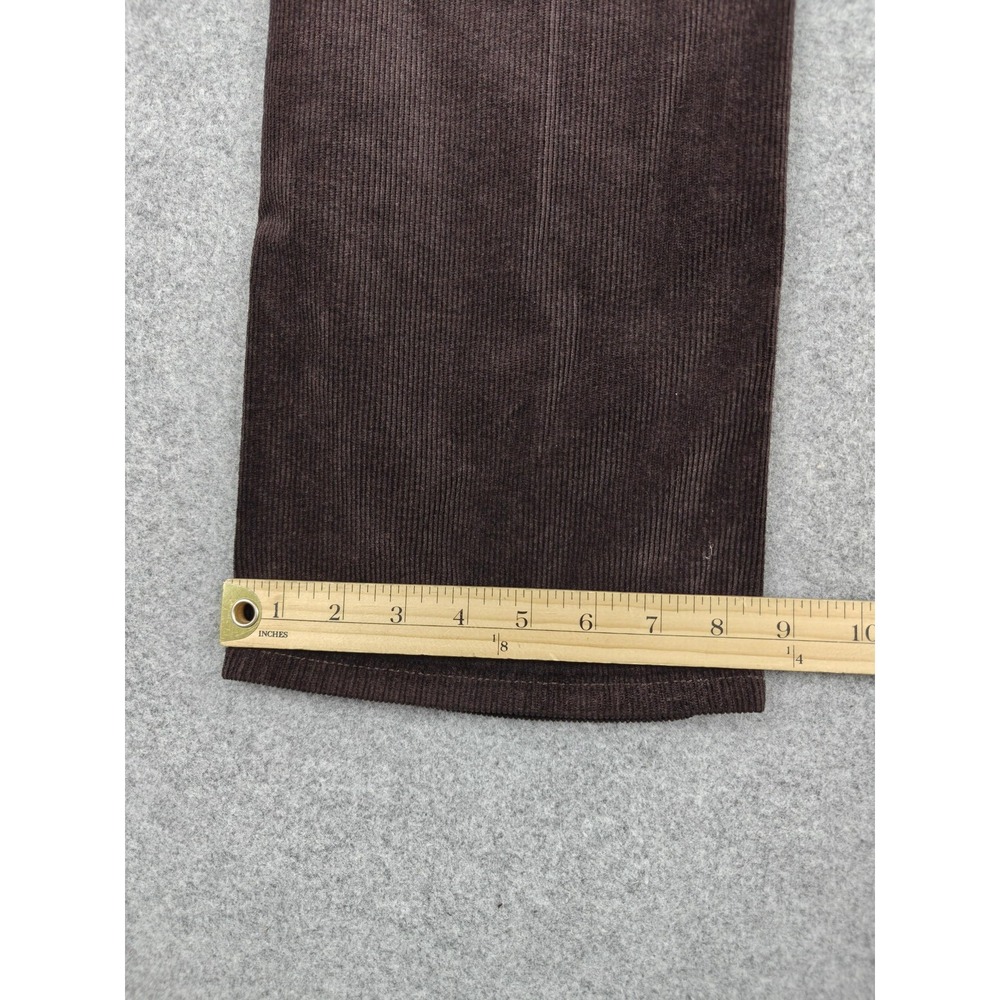 Pilcro Pants Womens 28 Petite Brown Corduroy Straight Leg Stretch Dress - Picture 7 of 11